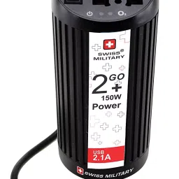 SWISS MILITARY Ultra Portable Car Power With 3 Pin Ports inverter & Oxygen Bar, CIV1-picture-41