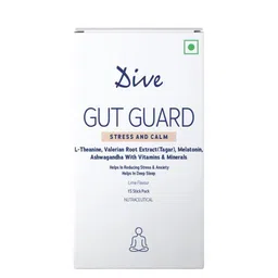 Dive Gut Guard Stress & Calm For Healthy Sleep - Lime Flavour - 15 Sachet-47