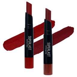 ME-ON Set of 2 Superlast Matte Lipstick -Shade 06 & 10-7