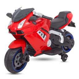 Ayaan Toys Battery Operated Ride On Lamborghini Bike - Red-image-22