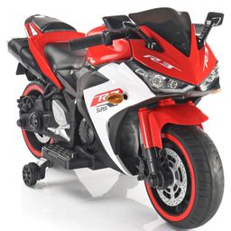 12V Yamaha R3 Kids Battery Operated Ride On Bike with Hand Racing/Foot Brake/Lighting Wheels-24