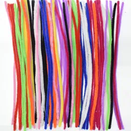 Asian Hobby Crafts Pipe Cleaner - Multicolor,100 Pcs, Size-12 inch-picture-14