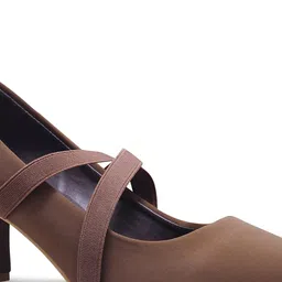 SHUZ TOUCH Suede Block Buckles image 3