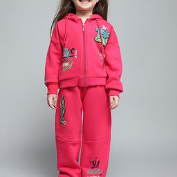 Monte Carlo Girls Printed Mid Rise Tracksuit-image-46