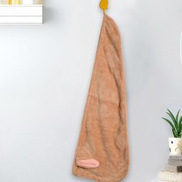MARKET99 Beige Hair Wrap Towel-image-22