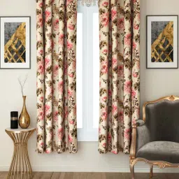Swayam Eyelet Window Curtains - Set of 2 (5 Ft)-13