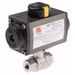 RS PRO Ball type Pneumatic Actuated Valve, BSP 1/4in, 1000 psi Model No 7605643-image-21