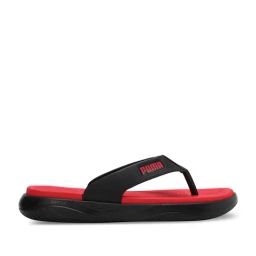 Puma Men's SOFTRIDE Seave Black Flip Flops-image-56