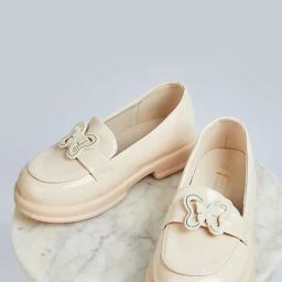 Fame Forever by Lifestyle Girls Beige Loafers-picture-37