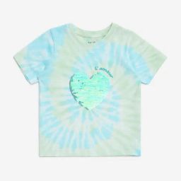 HOP Kids by Westside Lime Tie-Dye Printed Cotton T-Shirt-image-89