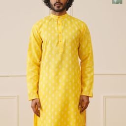 Jompers Men Pack of 2 Floral Printed Kurta-57