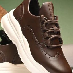 Hoversole Men's Gravity-2 Brown Casual Sneakers-37