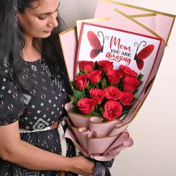 Chic Moms Day Rose Bouquet-image-82