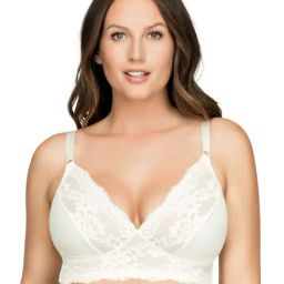 PARFAIT Ivory Non Wired Non Padded Bralette-image-42