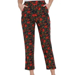 Oxolloxo Multicolor Floral Print Fire World Pants-picture-17