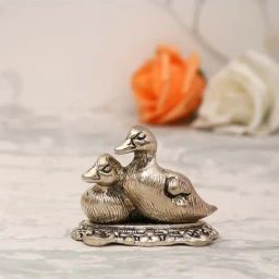 eCraftIndia Set Of 2 Loving Metal Swans-23