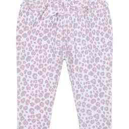 mothercare Girls White & Pink Animal Printed Trousers-image-60