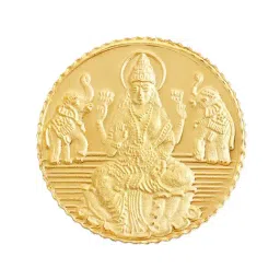 Bangalore Refinery Goddess Lakshmi 22k (916) 1gm Gold Coin-image-55