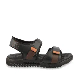 MediFeet Men's Black Floater Sandals-picture-10