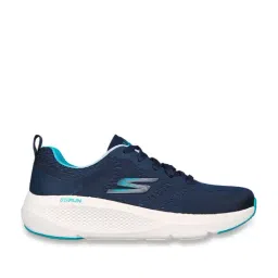 Skechers Women's GO RUN ELEVATE - DOUBLE TIME Navy Multi Running Shoes-15