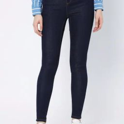 Vero Moda Dark Blue Skinny Fit Jeans-image-25
