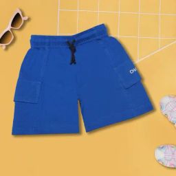 Dollar Boys Royal Blue Solid Bermuda-image-55