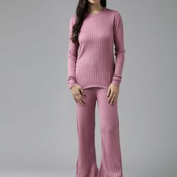 Cayman Women Woollen Solid Co-Ords-14