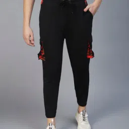 Rigo Black Regular Fit Black Joggers-image-22