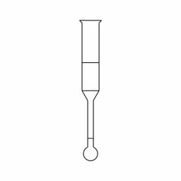 Supertek 25 ml Clear Folin Wu Blood Sugar Tube As Per IS 3740:1966, 17.172.0025 (Pack of 20)-20