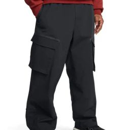 Under Armour Black Loose Fit Sports Trackpants-picture-21