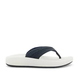 Skechers Women's HYPER SLIDE Navy Sports Slippers image 1
