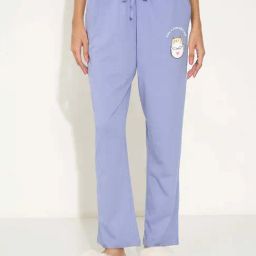Dreamz By Pantaloons Colony Blue Regular Fit Printed Pyjamas-picture-1