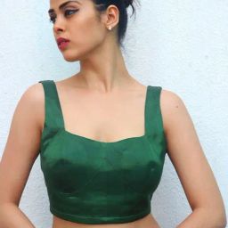 Chidiyaa Chandrabhaga Mashru Silk Blouse - SFLAR-image-50