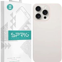 Sprig TPU Matte Back Cover for APPLE iPhone 15 Pro (White)-image-53