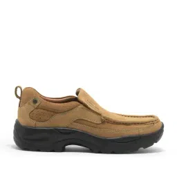 Woodland Men's Camel Loafers-image-75