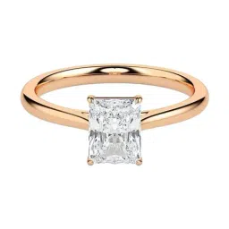 Fiona Diamonds Lab Grown Diamond 18k (750) Rose Gold Ring for Women-picture-26