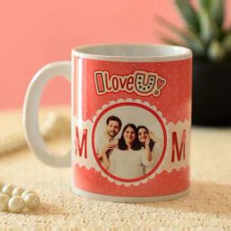 FNP Multicolor Ceramic Personalised Lovely Mom Mug (325ml)-image-43