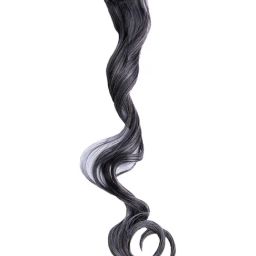 Stasia Street Salt & Pepper Curly Clip-On Strands - 20 Inches-image-35