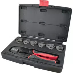 Kennedy Ratchet Crimping Tool C/W Interchangeable Jaws (7 Piece) KEN5155740K-image-78
