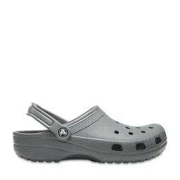 Crocs Unisex Classic Slate Grey Back Strap Clogs image 2