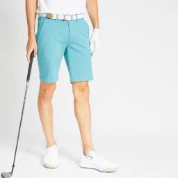 Inesis By Decathlon Turquoise Blue Slim Fit Sports Shorts-picture-17