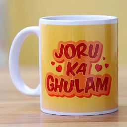 FNP Multicolor Ceramic Joru Ka Ghulam Mug (325ml)-image-74