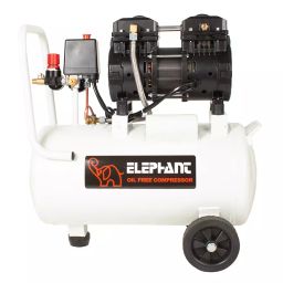 Elephant 1.5 HP 24 L Oil Free Silent Air Compressor 100 Percent Copper Winding (AC24DC)-12