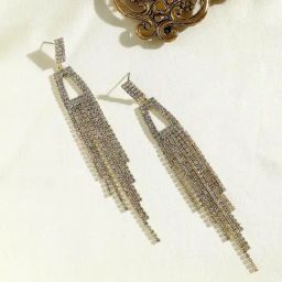 Sohi goldplated drop earrings earrings-72