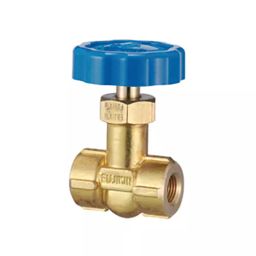 Fujikin 8 mm 35 mm Handle Diameter Angle Type Needle Stop Valve DS Type, DS-31B-R-8