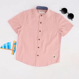 Pantaloons Junior Boys Pink Shirt-picture-24