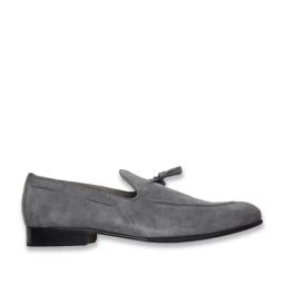 Gordon & Bros Men's Grey Casual Mocassins-image-2