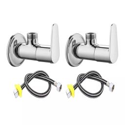 Fastgear Fusion Bathroom Faucet Set Stainless Steel Chrome Finish Silver, FG2752 ( Pack of 4)-picture-38