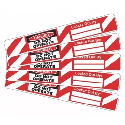 BRADY Lockout Sign Tag Vinyl, 489L60-image-9