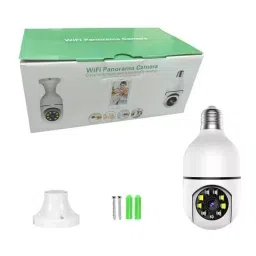 CAMLEIGH Two Way Audio Wifi Panorma Camera 3 MP with Motion Sensor & LED Light image 2